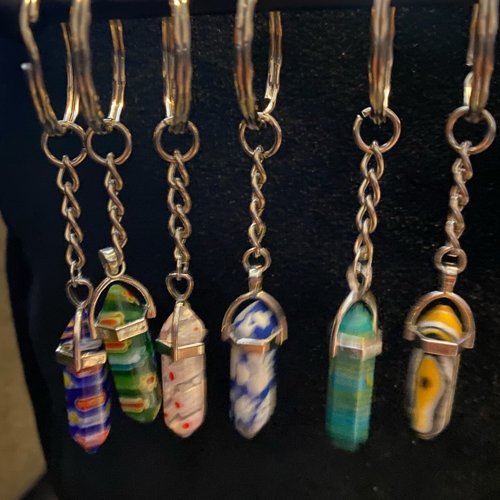 Crystal keychain